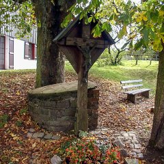 Wegekreuz in Kerperscheid, 2003. (Foto: F.A. Heinen/Fotosammlung H. Wollgarten und F.A. Heinen)
