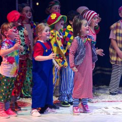 Zirkusprojekt der Grundschule Schleiden - Clowns.