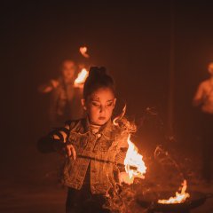 Vorhang auf und Manege frei! Schülerinnen und Schüler der Grundschule Schleiden probten eine Woche lang für eine große Zirkusshow.