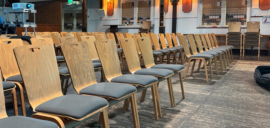 Kino-Atmosphäre im Dorfsaal Dreiborn.