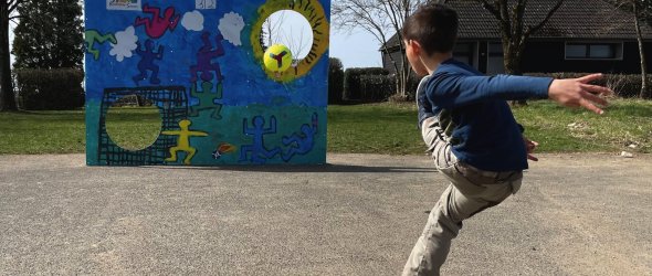 Mit etwas Geschick, Übung und ein wenig Glück gelingt der ein oder andere Treffer.