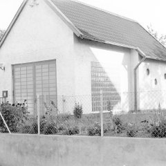 SA Schleiden, Bildsammlung: Das aktuelle Bürgerhaus in Ettelscheid diente früher als Feuerwehrgerätehaus. Gebaut wurde es zwischen 1958 und 1961. Nachdem sich die Ettelscheider Feuerwehr 1966 aufgelöst hatte, wurde das Gebäude 1977 für seinen jetzigen Zweck umgebaut. 