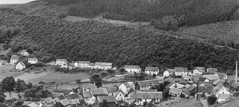 Teilansicht von Oberhausen 1958. (Foto: Stadtarchiv)
