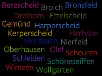 Ortsteile Ortsteile