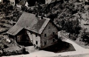 Legendäre „Wietschaff“: Das Gasthaus Henz Ende der 1950er Jahre.