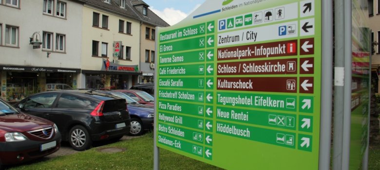 Fremdenverkehrsbeitrag - touristisches Verkehrsleitsystem der Stadt Schleiden