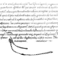Erste Erwähnung Gemünds (Urkunde von 1213 im Hist. Archiv der Stadt Köln)