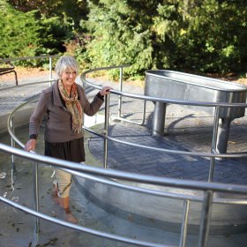 Wassertreten im Kurpark Gemünd Wassertreten im Kurpark Gemünd