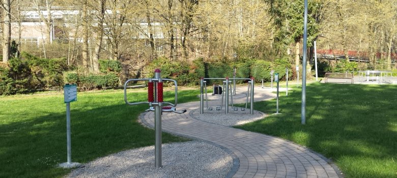 Fitnessgarten im Kurpark Gemünd