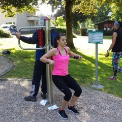 Fitnesskurs im Fitnessgarten Gemünd