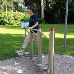 Fitnesskurs im Fitnessgarten Gemünd