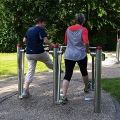 Fitnesskurs im Fitnessgarten Gemünd
