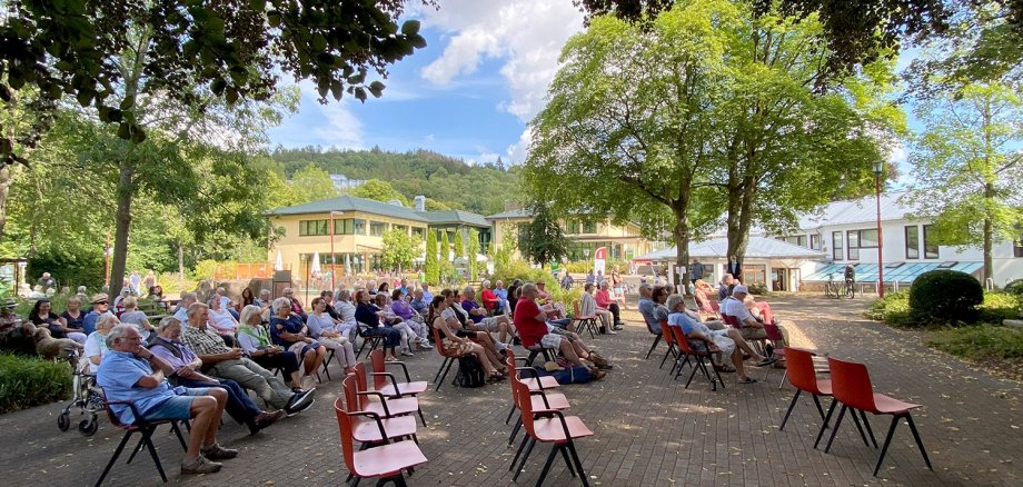 Kurkonzert im Kurpark Gemünd