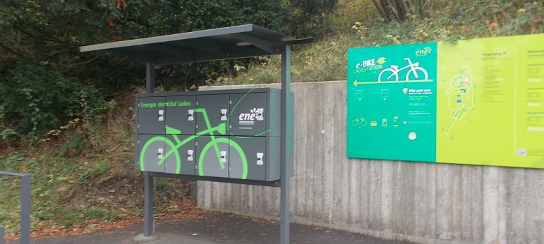 E-Ladesäule für Fahrräder, Schleiden Vogelsang