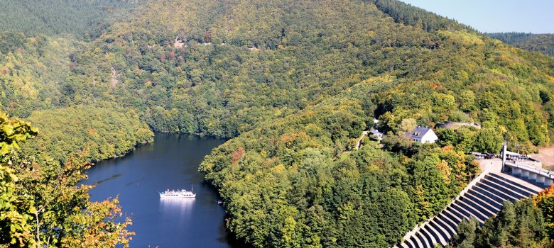 Schifffahrt auf dem Urftsee Schifffahrt auf dem Urftsee