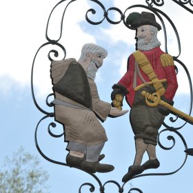 Gastronomieschild Alte Rentei Schleiden Gastronomieschild Alte Rentei Schleiden