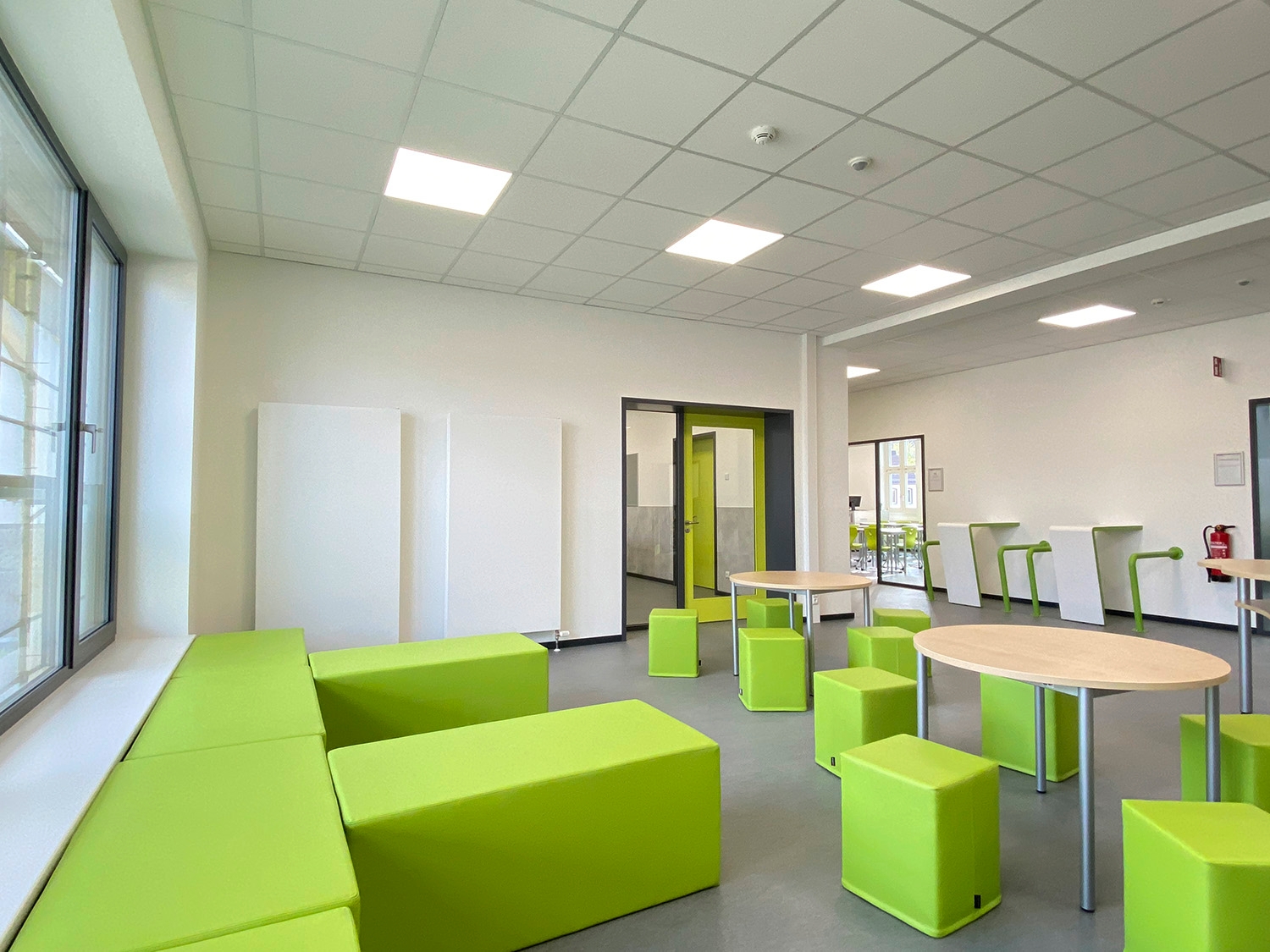 Ansicht des offenen Lernbereichs