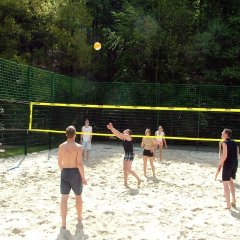 Beachvolleyball im Erlebnisfreibad Dieffenbach