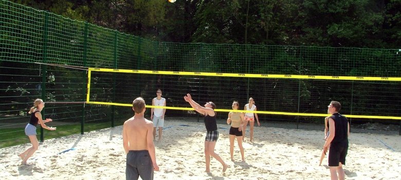 Beachvolleyball im Erlebnisfreibad Dieffenbach