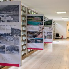 Dauerausstellung zur Geschichte des Rosenbads Gemünd