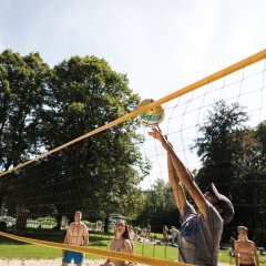 Beachvolleyball im Gemünder Rosenbad