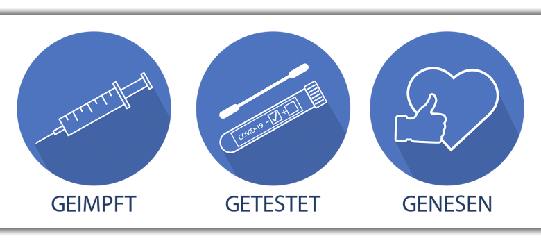 3G-Regel: geimpft, getestet, genesen 3G-Regel: geimpft, getestet, genesen
