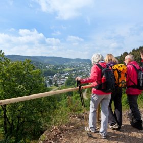 Blick von der Kuckucksley ins Oleftal Blick von der Kuckucksley ins Oleftal