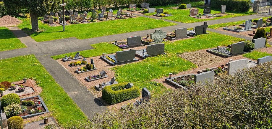 Friedhof in Herhahn.