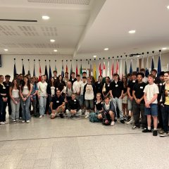 Die Gruppe im Europaparlament.