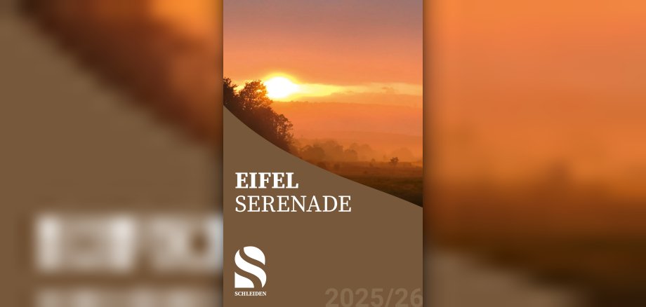 Titelseite des Flyers - Eifelserenade 2025/2026.