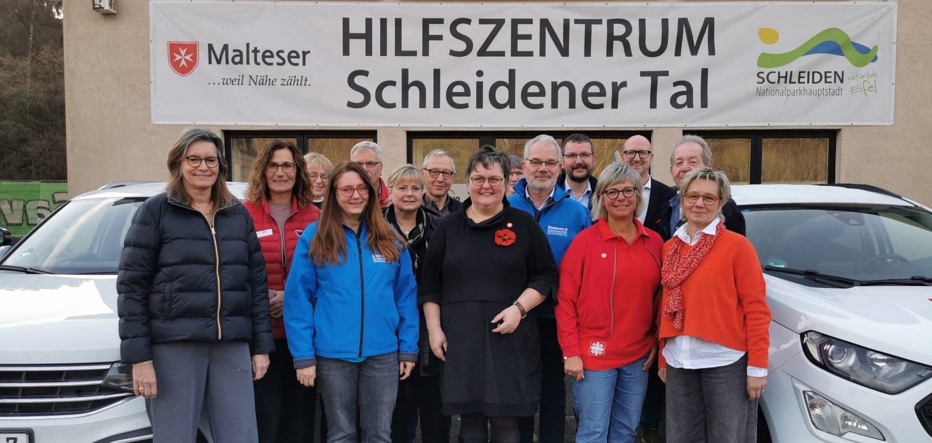 27/2025 - Bild 01: Die Akteure des Hilfszentrums Schleidener Tal ließen die vergangenen Jahre bei einer letzten Pressekonferenz nochmal Revue passieren. (© F.A. Heinen)