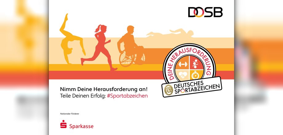 Werbeplakat Deutsches Sportabzeichen