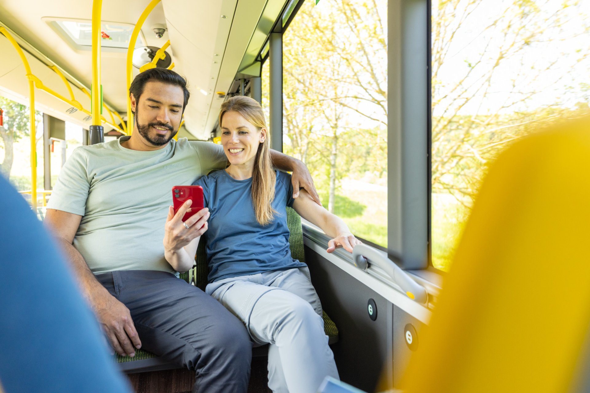 Eifel-Wanderbus Blankenheim.