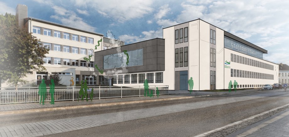 07/2026 - Bild 01: Ansicht des Städtischen Johannes-Sturmius-Gymnasiums Schleiden. (© Architekturbüro abph)