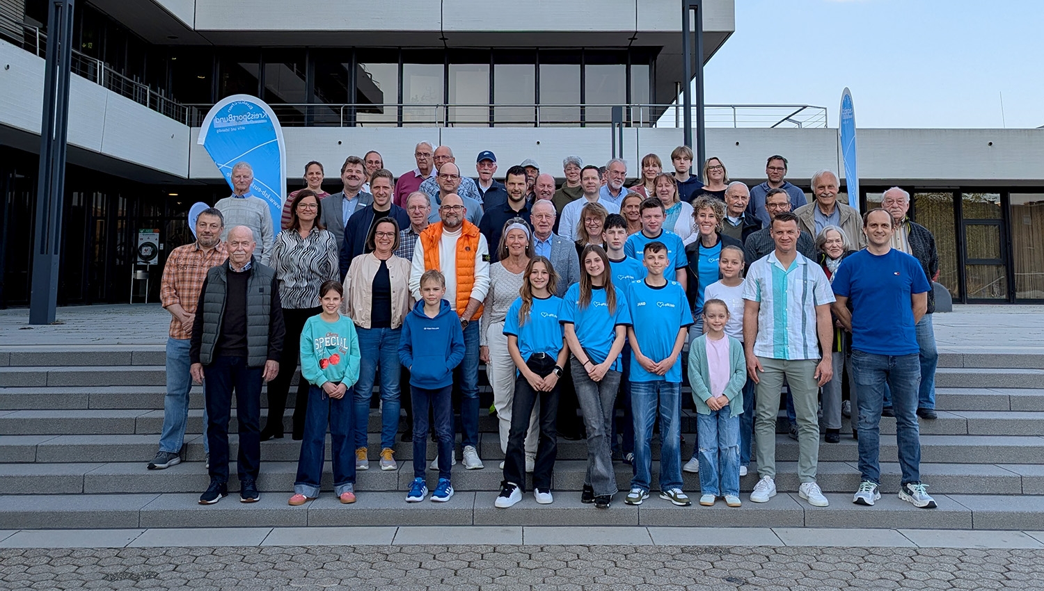 Auszeichnungsfeier zum Sportabzeichenjahr 2025 - Gruppenfoto.