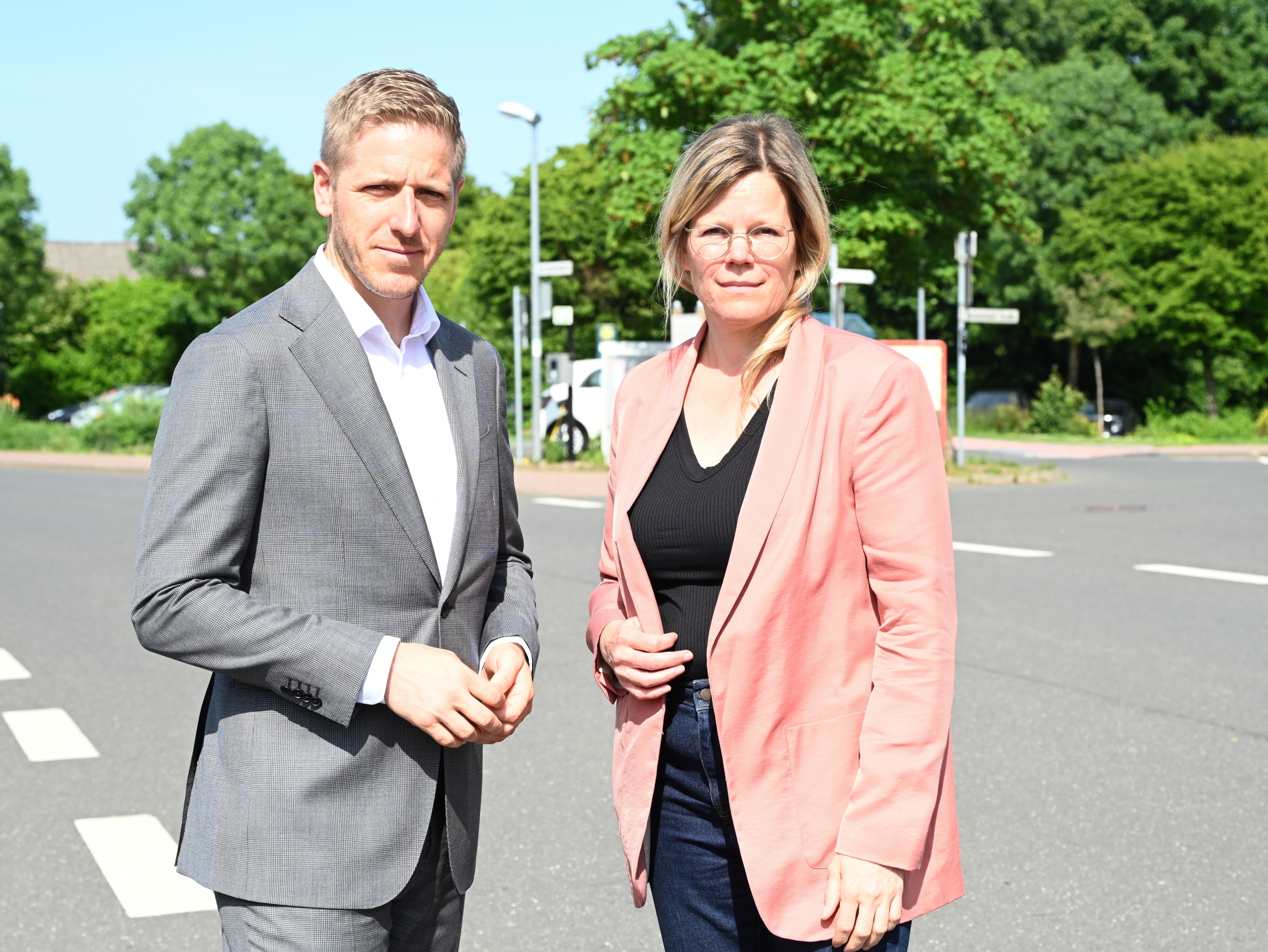 Landrätin Julia Gieseking und Landrat Markus Ramers.