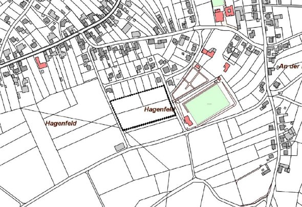 Geltungsbereich Bebauungsplan Nr. 42 Dreiborn