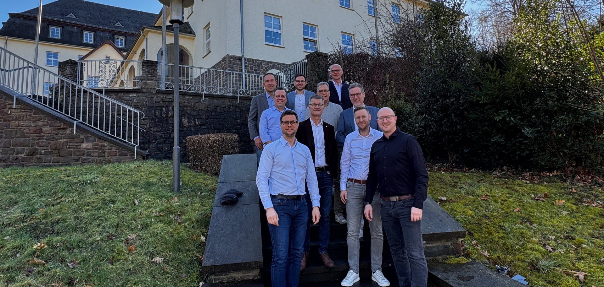 04/2026 - Bild 02: Der erste kollegiale Austausch der Bürgermeisterinnen und Bürgermeister der elf Städte und Gemeinden im Kreis Euskirchen fand vergangenen Mittwoch im Schleidener Rathaus statt. (© Stadt Schleiden / Kerstin Wielspütz)