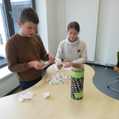 Spannung bei der Abstimmung: Wer ist die Schulsiegerin?