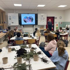Besuch der Schulen in Reifferscheid, Dahlem und Hellenthal.