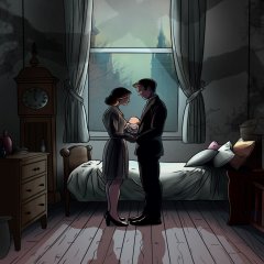 Graphic Novel von Hlynur Jakob Limbeck, Klasse 11, JSG: Die Familie Richard, Regina und Leo Kaufmann in Amsterdam – Der Nationalsozialismus bedroht das Glück der Familie.