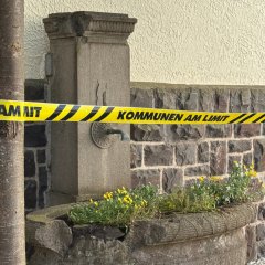 Kommunen am Limit - Hinweise auf die Aktion am Schleidener Rathaus. Kommunen am Limit - Hinweise auf die Aktion am Schleidener Rathaus.