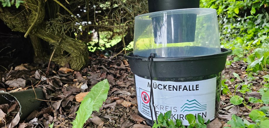 Mückenfalle des Kreises Euskirchen. Mückenfalle des Kreises Euskirchen.