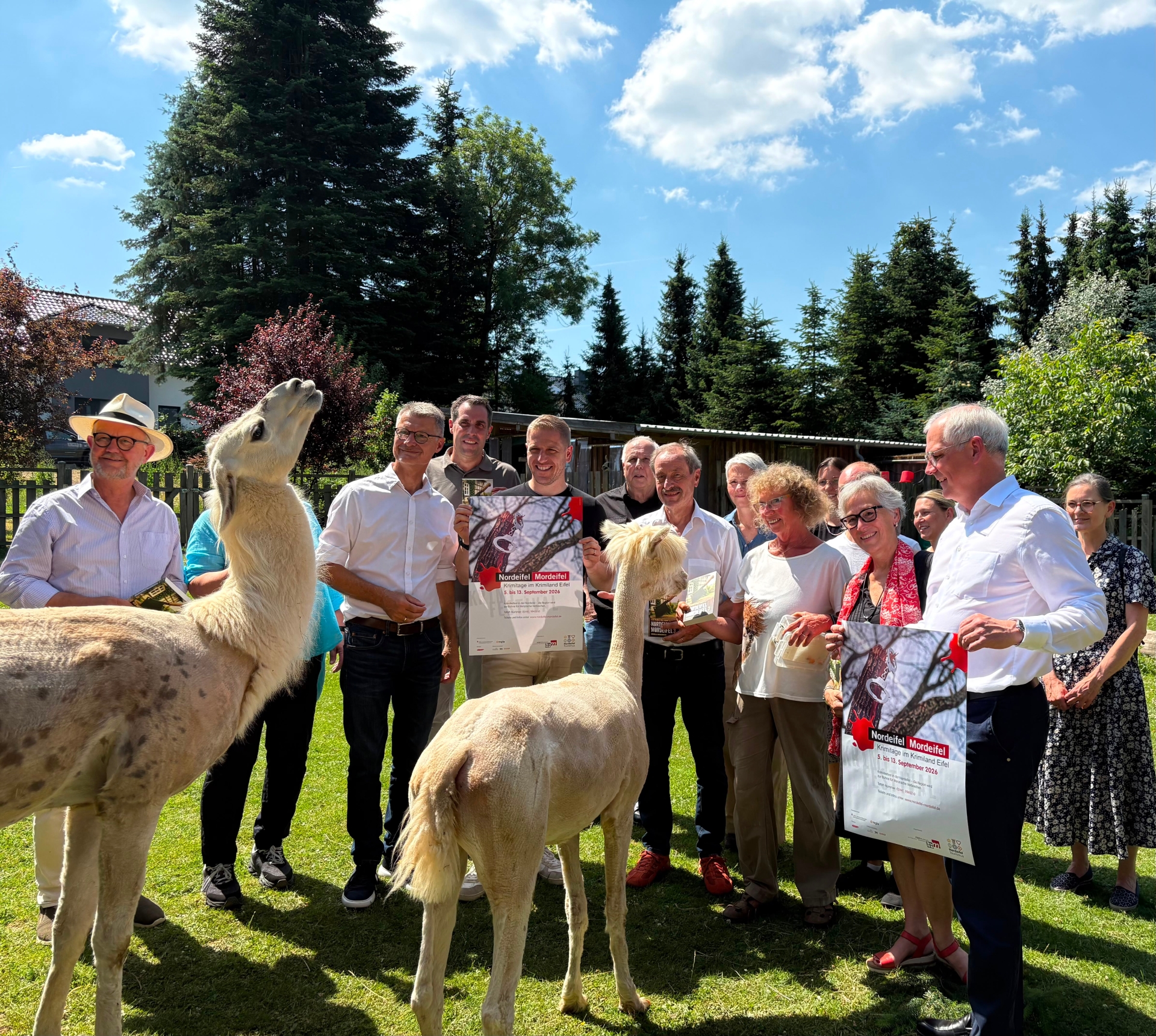 Vorstellung des Krimifestival "Nordeifel Mordeifel" vom 5. bis 13. September in der Eifel 