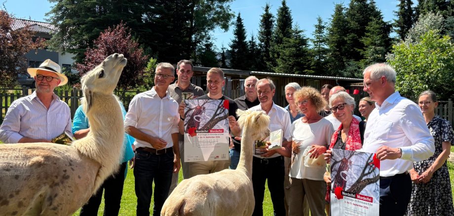 Vorstellung des Krimifestival "Nordeifel Mordeifel" vom 5. bis 13. September in der Eifel 