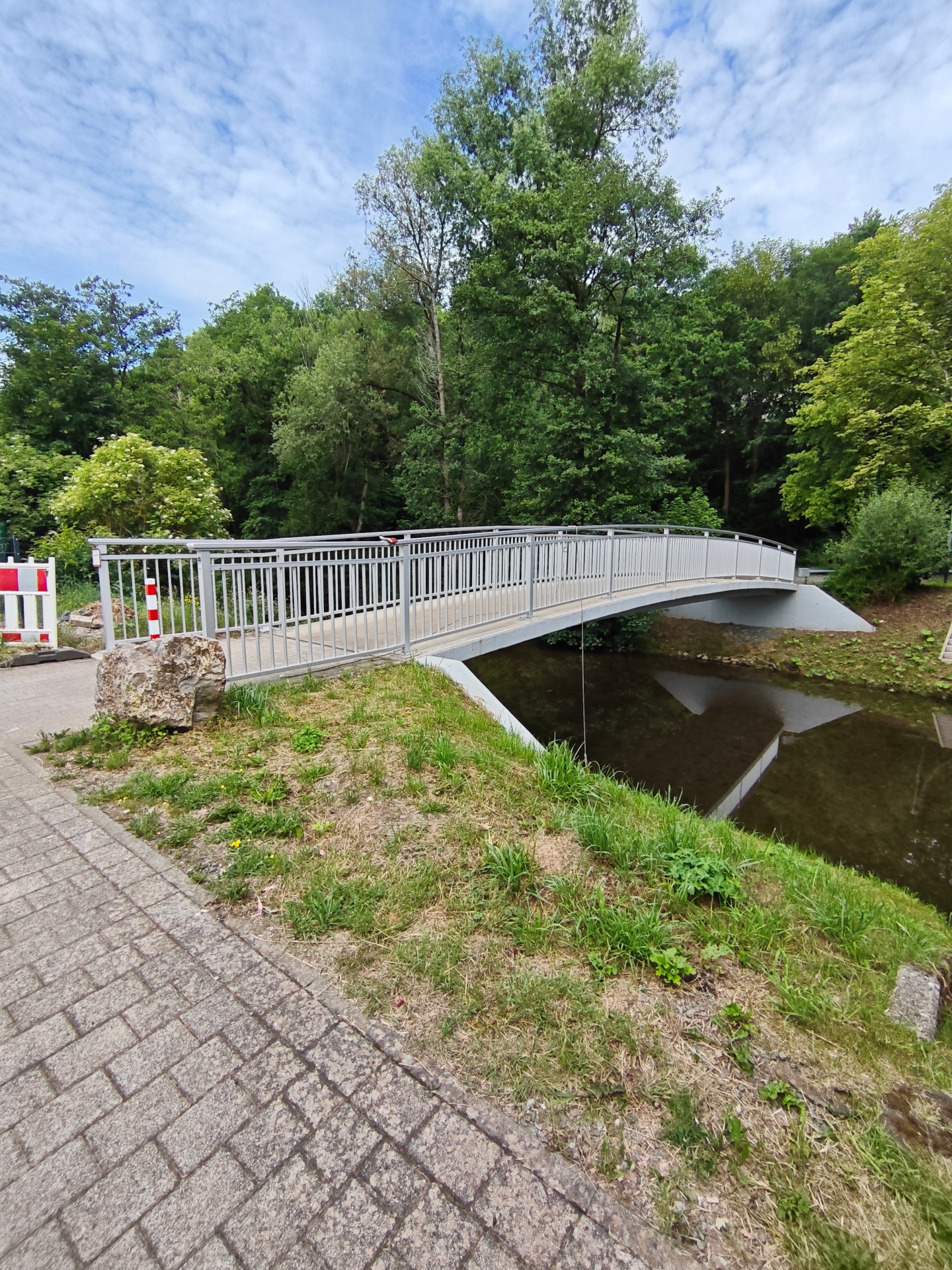 Fußgängerbrücke Sturmiusstraße Schleiden.