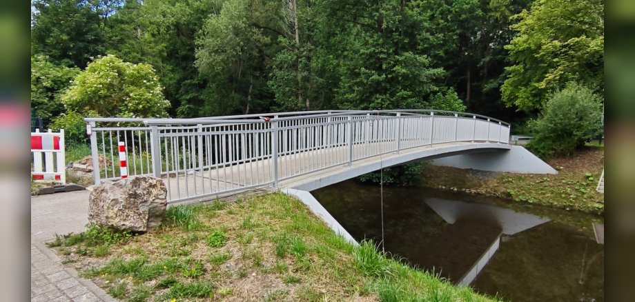 Fußgängerbrücke Sturmiusstraße Schleiden.