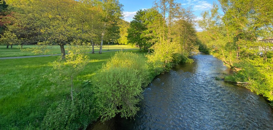 Urft im Gemünder Kurpark.