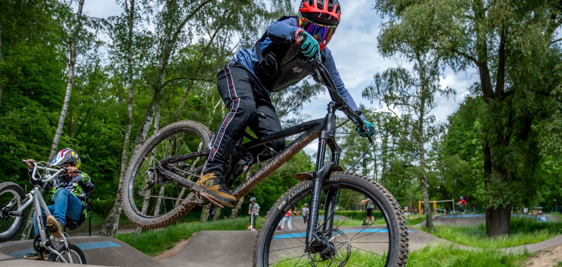 Pumptrack in Mechernich.