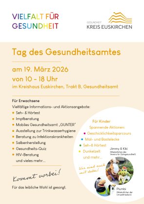 Tag des Gesundheitsamtes - Plakat